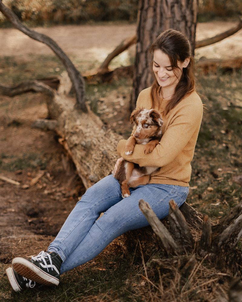 Mensch und Hund